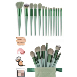 Mey İthalat® Profesyonel Makyaj Fırça Seti 13 Parça Yumuşak Kıllı Fırça Seti Far Fırçası