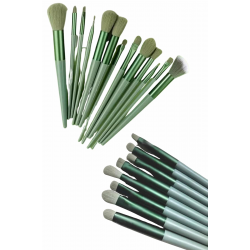 Mey İthalat® Profesyonel Makyaj Fırça Seti 13 Parça Yumuşak Kıllı Fırça Seti Far Fırçası