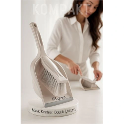 Mey İthalat® Profesyonel Masa Üstü Faraş Fırça Seti Pratik Mini Süpürge Ev Ofis Mutfak Temizleme Seti