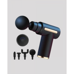 Mey İthalat® Profesyonel Masaj Tabancası 6 Kademeli Derin Kas Terapisi 4 Başlıklı Şarjlı Sessiz Motor