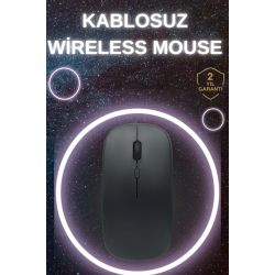 Mey İthalat® Profesyonel Mouse Wireless  Faresi Bluetooth Bağlantılı