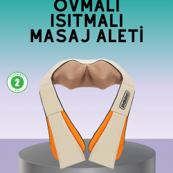 Mey İthalat® Profesyonel Ovmalı Masaj Aleti Isıtmalı Vücut Masajı İçin Pratik Kullanım