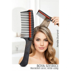 Mey İthalat® Profesyonel Saç Boyama Tarağı – Renk Ayırıcı & Boya Sıyırıcı Kuaför Tarağı