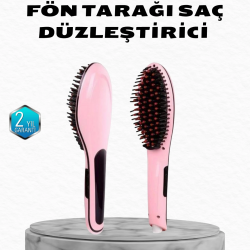Mey İthalat® Profesyonel Saç Düzleştirici 5 Kademeli Isı Ayarlı Seramik Plakalı
