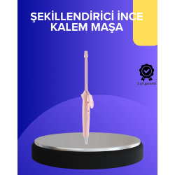 Mey İthalat® Profesyonel Saç Maşası 9mm Seramik Kaplama İnce Bukle Maşası