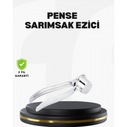 Mey İthalat® Profesyonel Sarımsak Ezici Sağlam Yapı ve Rahat Kavrama