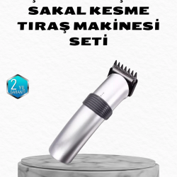 Mey İthalat® Profesyonel Şarjlı Saç ve Sakal Kesme Makinesi – Paslanmaz Çelik Bıçaklı, Ergonomik ve Sessiz Motorlu