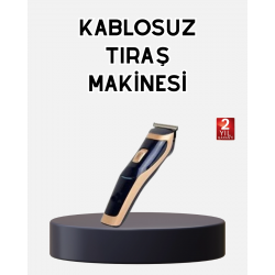 Mey İthalat® Profesyonel Şarjlı Saç ve Sakal Kesme Makinesi – Unisex, 12 mm Ayarlanabilir Başlık