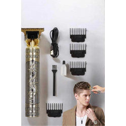 Mey İthalat® Profesyonel Şarjlı Saç ve Sakal Şekillendirici Çizik Tıraş Makinesi