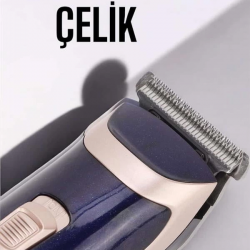 Mey İthalat® Profesyonel Şarjlı Saç ve Sakal Traş Makinesi Kolay Kullanım