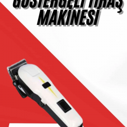 Mey İthalat® Profesyonel Şarjlı Tıraş Makinesi Turbo Kablosuz Saç Kesme Makinesi