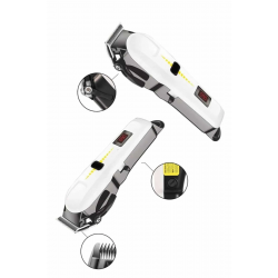 Mey İthalat® Profesyonel Şarjlı Tıraş Makinesi Turbo Kablosuz Saç Kesme Makinesi