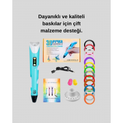 Mey İthalat® Profesyonel ve Hobi İçin 3D Modelleme Kalemi