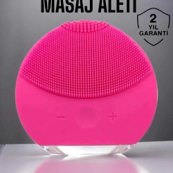 Mey İthalat® Profesyonel Yüz Temizleme Masaj Aleti Su Geçirmez, Kablosuz Şarj Özellikli Kolay Temizlenebilir