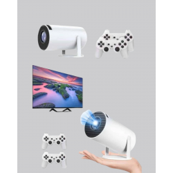 Mey İthalat® Projeksiyon Cihazı 4K Destekli Kablosuz Bağlantılı Bluetooth 5.0