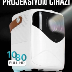 Mey İthalat® Projeksiyon Cihazı Film Dizi Oyun Wifi Destekli