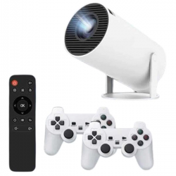 Mey İthalat® Projeksiyon Cihazı Video Oyun Konsolu 8 GB Hafıza LCD Ekran Kumandalı