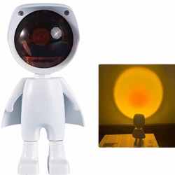 Mey İthalat® Projeksiyon Güneş Lambası Astronot Gün Batımı Projektör LED Işıklı