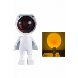 Mey İthalat® Projeksiyon Güneş Lambası Astronot Gün Batımı Projektör LED Işıklı