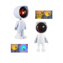 Mey İthalat® Projektör Atmosfer Işık Lambası Projektör Güneş Lambası Masa Lambası