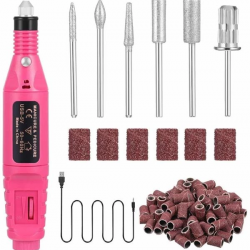 Mey İthalat® Protez Tırnak Ayak Nasır Ve Tırnak Mantar Makinesi Elektrikli 12v Tırnak Törpü Seti