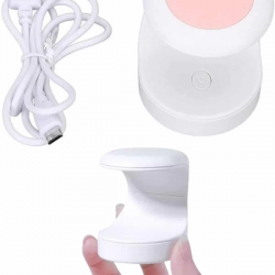 Mey İthalat® Protez Tırnak Kurutucu Kalıcı Oje Led Oje Kurutucu UV Işınlı Taşınabilir