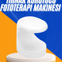 Mey İthalat® Protez Tırnak Kurutucu Kalıcı Oje Led Oje Kurutucu UV Işınlı Taşınabilir