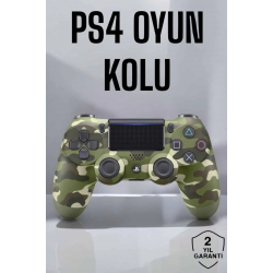 Mey İthalat® PS4 Oyun Kolu Kamuflaj Desenli Joystick