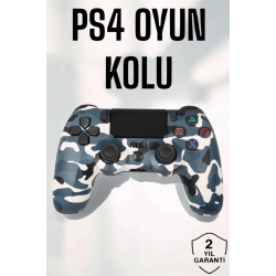 Mey İthalat® PS4 Oyun Kolu Kamuflaj Desenli Joystick