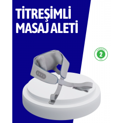 Mey İthalat® PU Deri Taşınabilir Masaj Aleti | Çok Bölgeli Kullanım