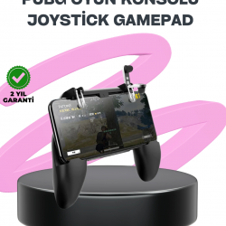 Mey İthalat® PUBG Mobile İçin Tetikleyicili Joystickli Telefon Gamepadi