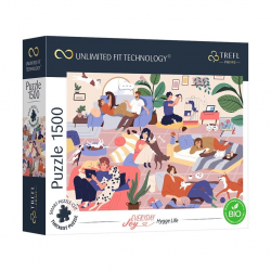 Mey İthalat® PUZZLE-26206 Evcil Hayvanlar 1500 Parça Puzzle