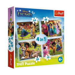 Mey İthalat® PUZZLE-34615  Encanto 4IN1 Puzzle
