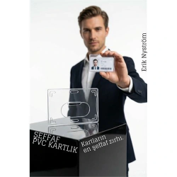 Mey İthalat®  PVC Kartlık – Ehliyet, Kimlik, Kredi Kartı Koruyucu Şeffaf Plastik Kılıf