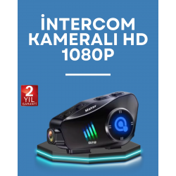 Mey İthalat® Q28 Kask Kulaklık 1080P HD Kamera – Bluetooth 5.3, Su Geçirmez, Gürültü Azaltma