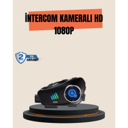 Mey İthalat® Q28 Motosiklet Kask Bluetooth Kulaklık  Full HD 1080P Kamera