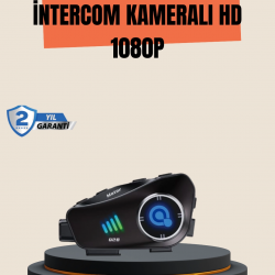 Mey İthalat® Q28 Motosiklet Kask Bluetooth Kulaklık  Full HD 1080P Kamera