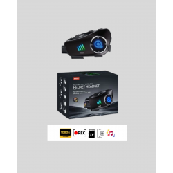 Mey İthalat® Q28 Motosiklet Kask Bluetooth Kulaklık  Full HD 1080P Kamera