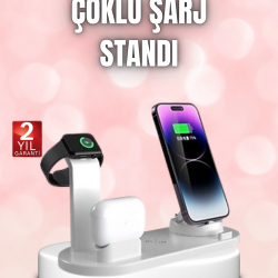 Mey İthalat® Qi Destekli Tüm Cihazlarla Uyumlu Kablosuz Şarj Ünitesi