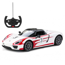 Mey İthalat®  Rastar 1:14 Porsche 918 Spyder Uzaktan Kumandalı Araba