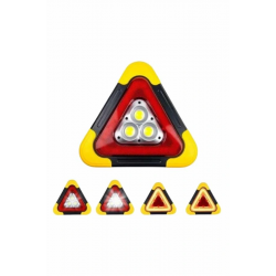 Mey İthalat® Reflektör Güneş Enerjili Taşınabilir Portatif Acil Güvenlik Işığı Araba Acil Uyarı Işığı