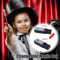 Mey İthalat® Renk Değiştiren Sihirli Top Oyunu – Sihirbazlık Gösteri Kutusu