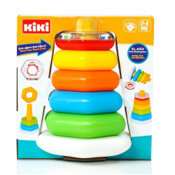 Mey İthalat® Kiki Renkli Altıgen Halkalar Çıngıraklı AE-1510