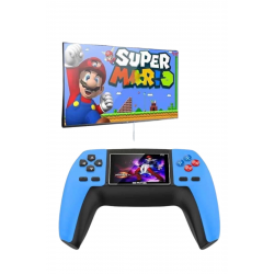 Mey İthalat® Retro Konsol P5 Uyumlu Taşınabilir 520 Oyunlu Kablosuz Game Stick