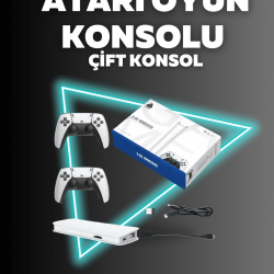 Mey İthalat® Retro Oyun Konsolu – 20.000 Yüklü Oyun