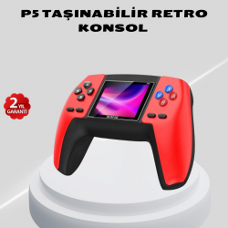 Mey İthalat® Retro Oyun Konsolu – 520 Klasik Oyunlu Taşınabilir Gamepad
