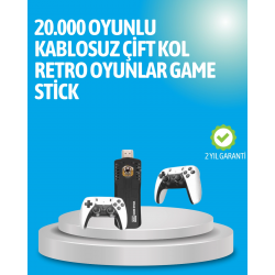 Mey İthalat® Retro Oyun Konsolu – Yüksek Çözünürlük ve Geniş Oyun Seçenekleri