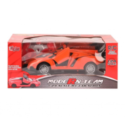 Mey İthalat® RG-1382-9-11 Kumandalı Kapıları Açılabilir Işıklı Spor araba 1:24 Vardem Oyuncak