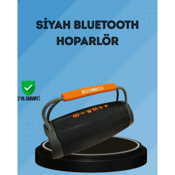 Mey İthalat® RGB Efektli Derin Baslı Kablosuz Taşınabilir Hoparlör