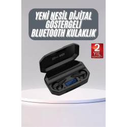 Mey İthalat® Rgb Işıklı Çift Mikrofonlu Siyah Profesyonel Oyuncu Kulaklığı Kablosuz Kulakiçi